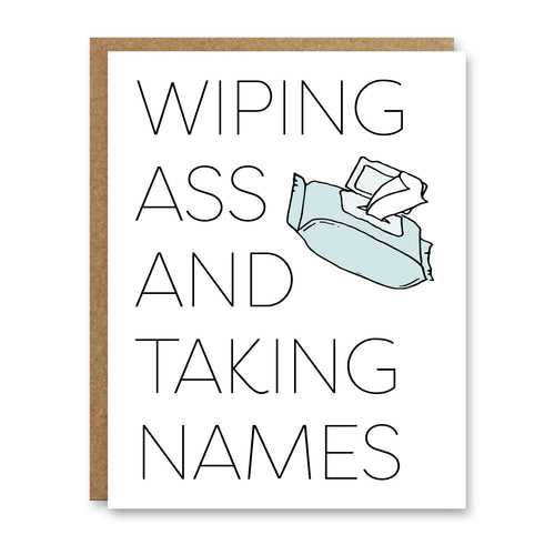 Wiping Ass